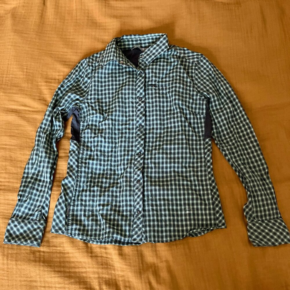 Icebreaker Merino Terra Plaid Long-Sleeve Shirt - Women's S